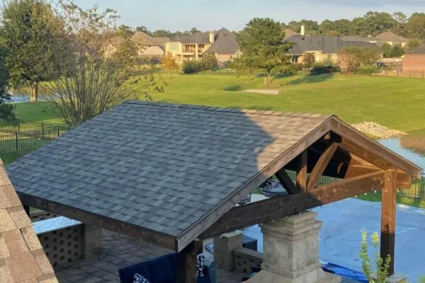 Gazebo roofing project