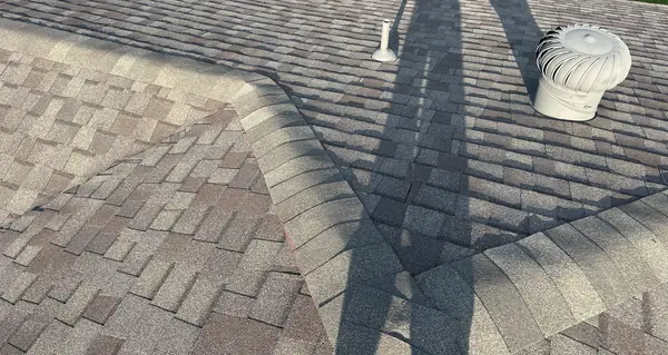 New plumbing jacks on a three-tab roof in Houston, TX