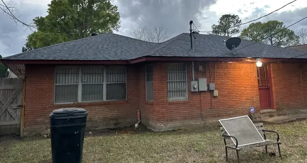 Rear of a Houston home after a June 2024 roof replacement