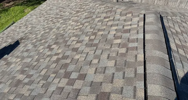 Shingle field after replacement, Katy 77450