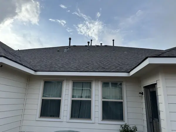 Rear slope and new vents on a replaced Richmond roof