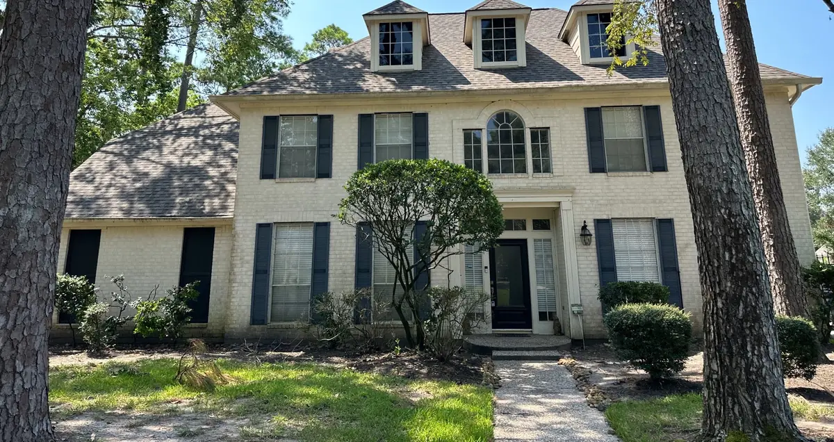 Front elevation with dormers after the replacement, Kingwood 77345