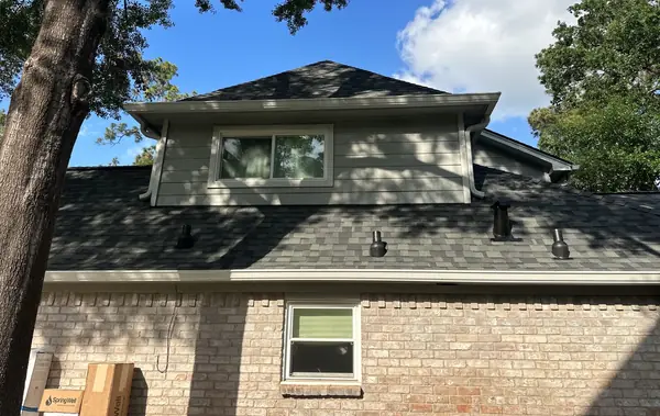 Front dormer re-flashed and shingled on the completed roof