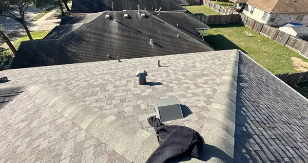 Rear slope with new dome vents, Katy 77449