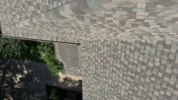 Ridge line and side slope after replacement