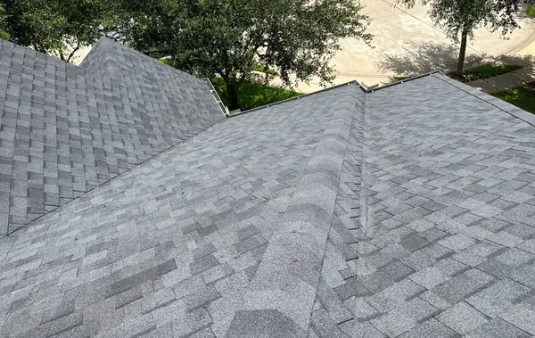 Hip intersection on the new roof